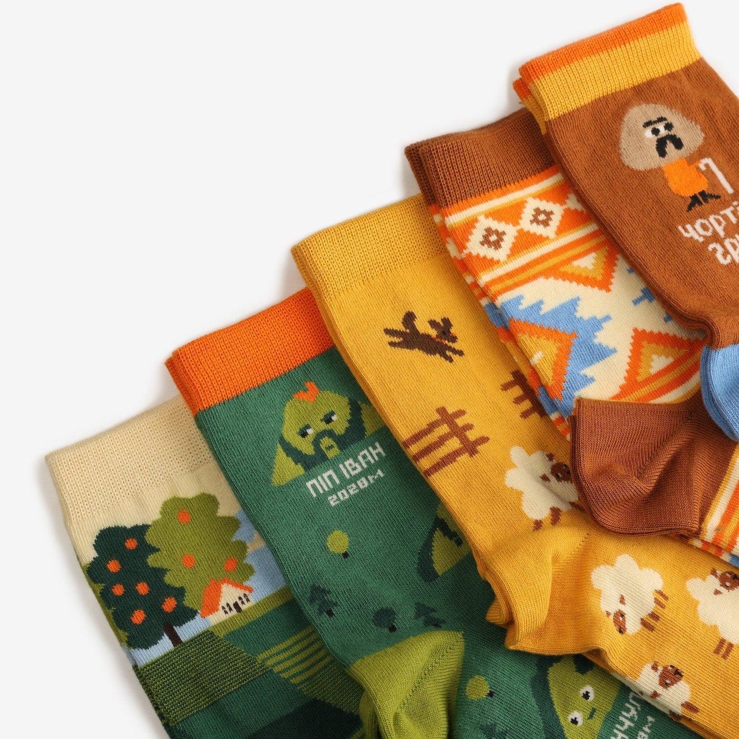 Dodo Socks – “Meadow” Pack of 5