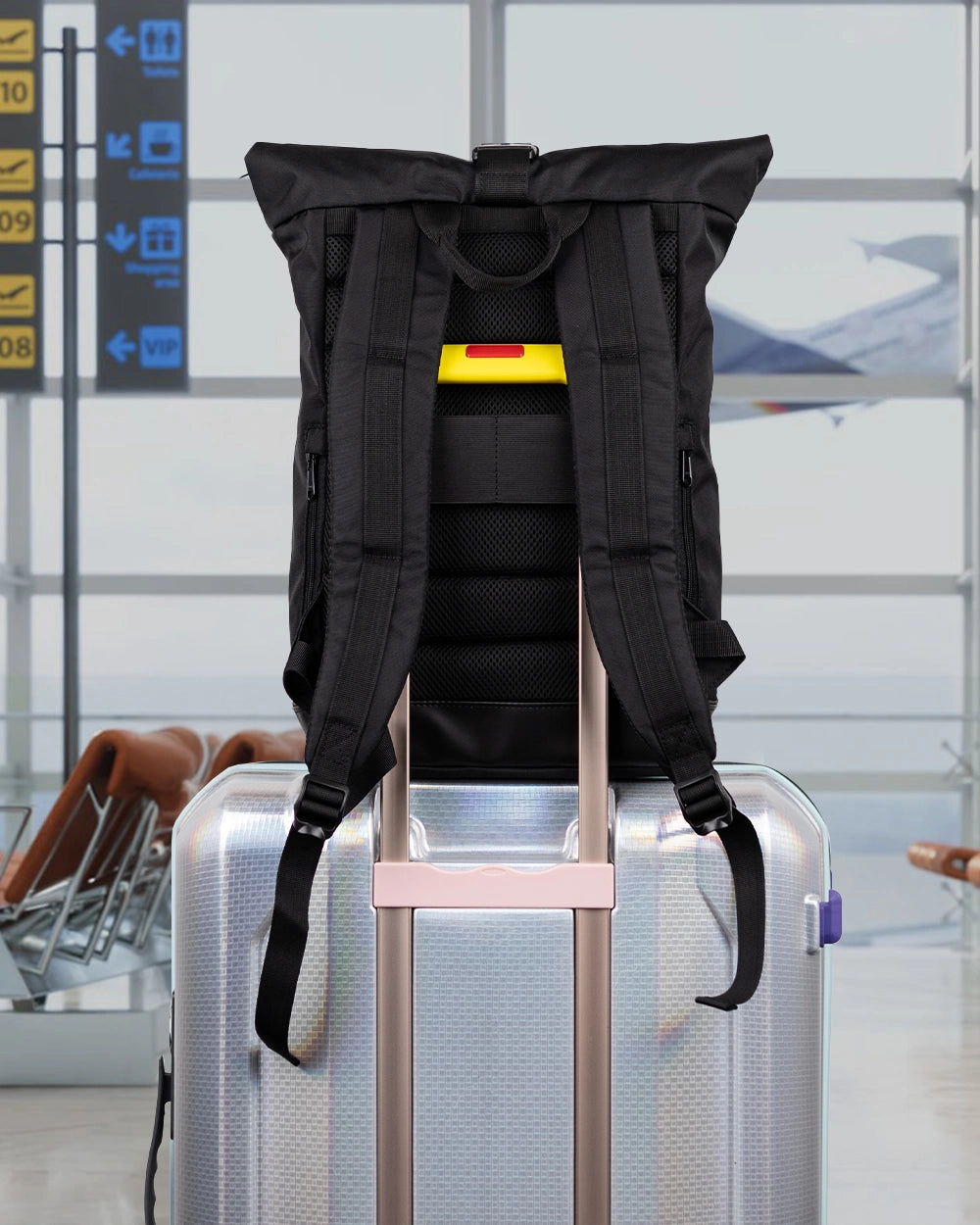 HARVEST - "AVIAROLLTOP" BLACK