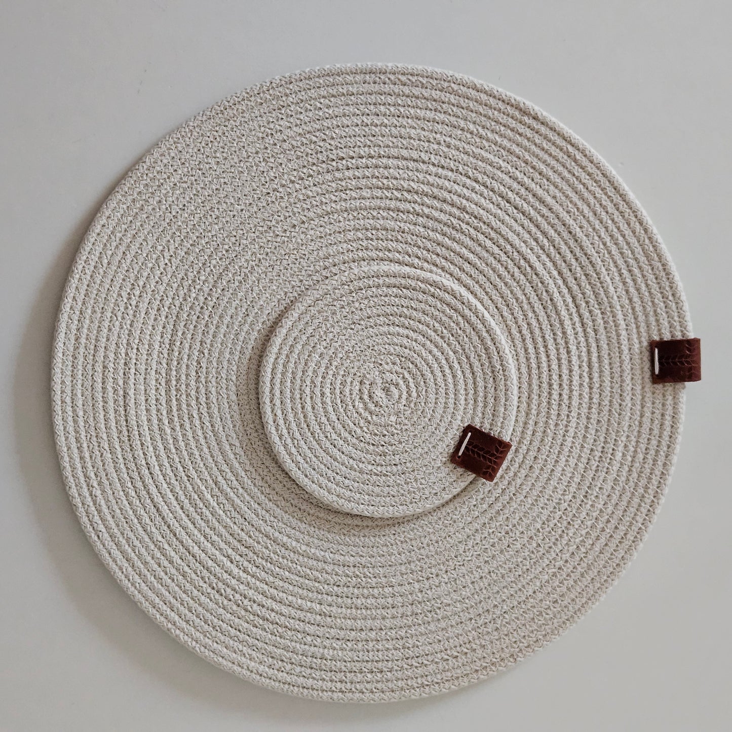 ONE TALAN - Placemats (Cotton knitted cord)