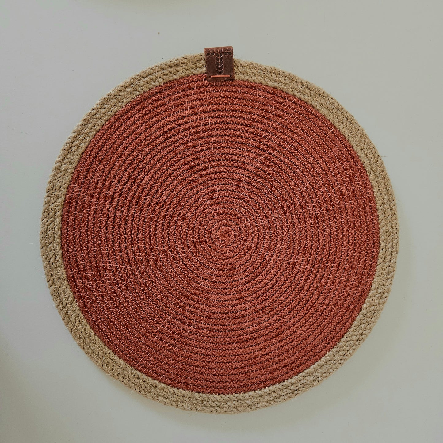 ONE TALAN - Placemats (Cotton knitted cord with jute edging)
