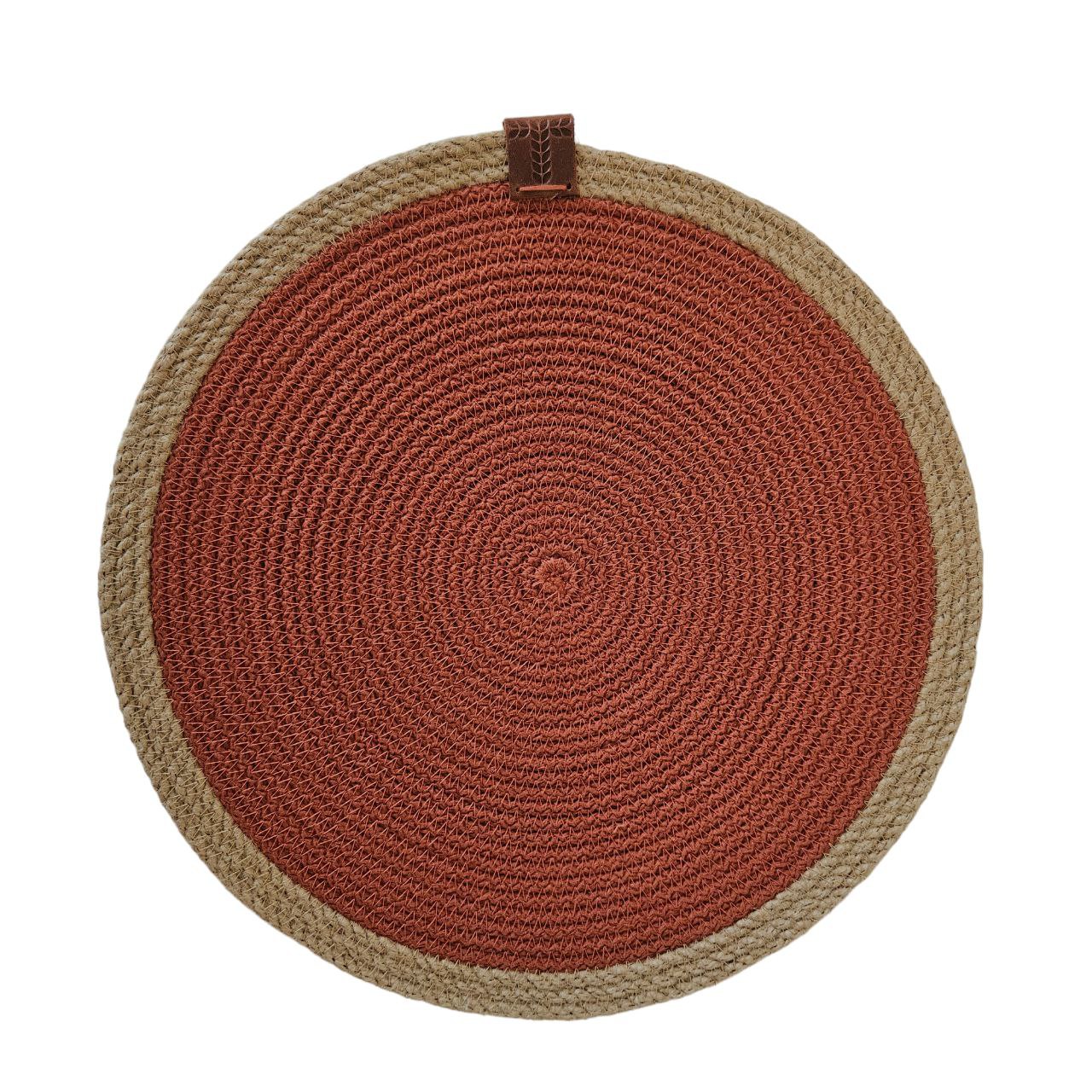 ONE TALAN - Placemats (Cotton knitted cord with jute edging)