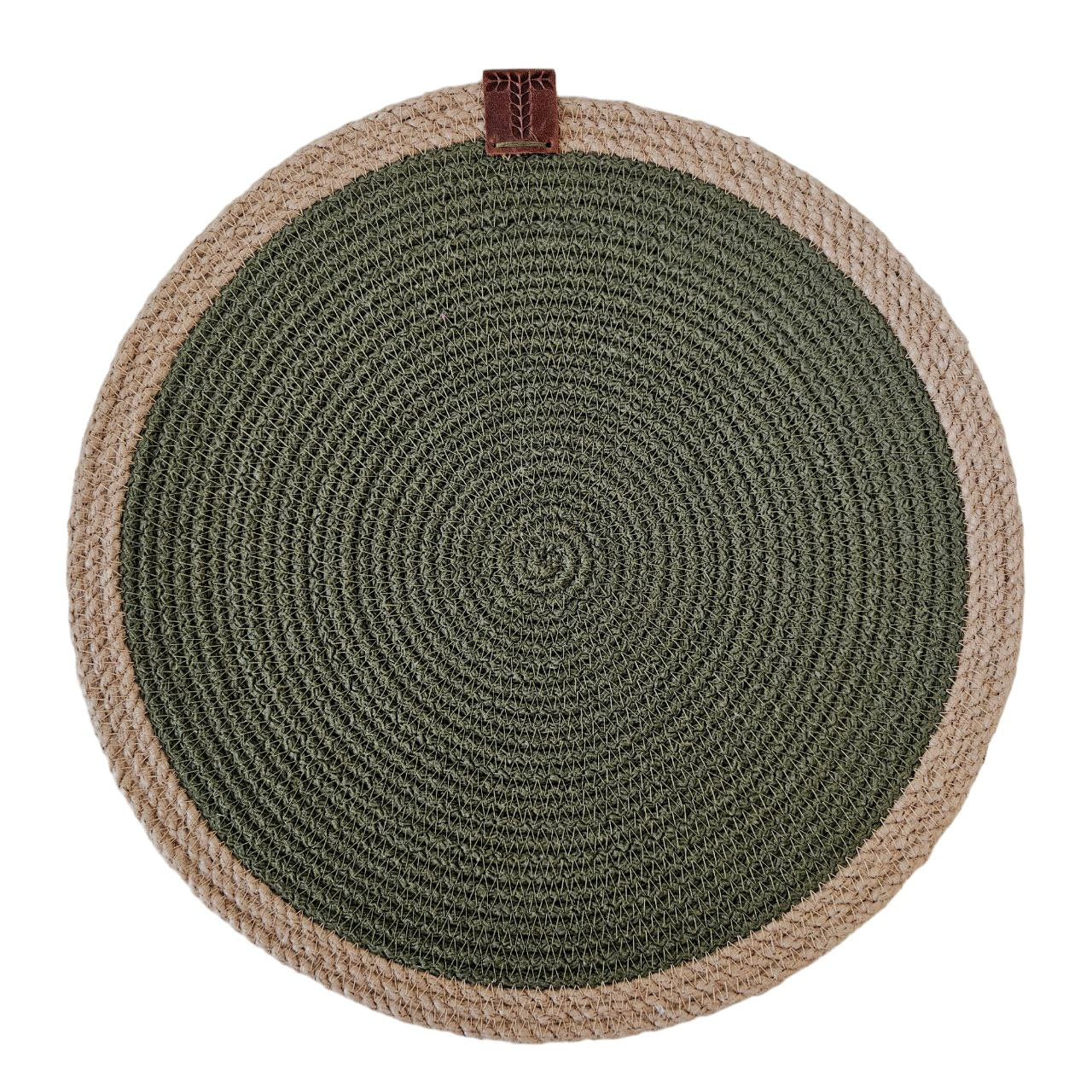 ONE TALAN - Placemats (Cotton knitted cord with jute edging)
