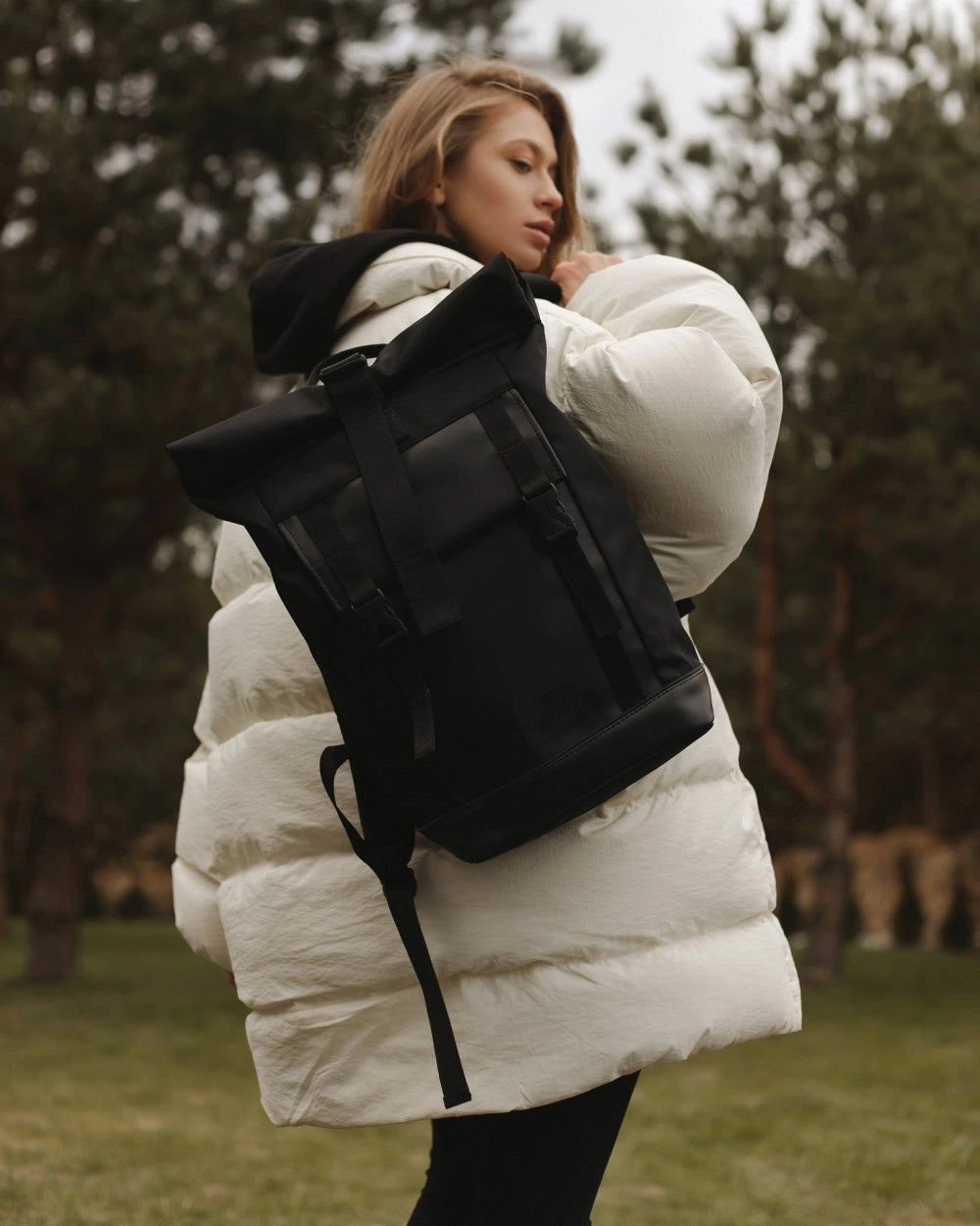 HARVEST - "AVIAROLLTOP" BLACK