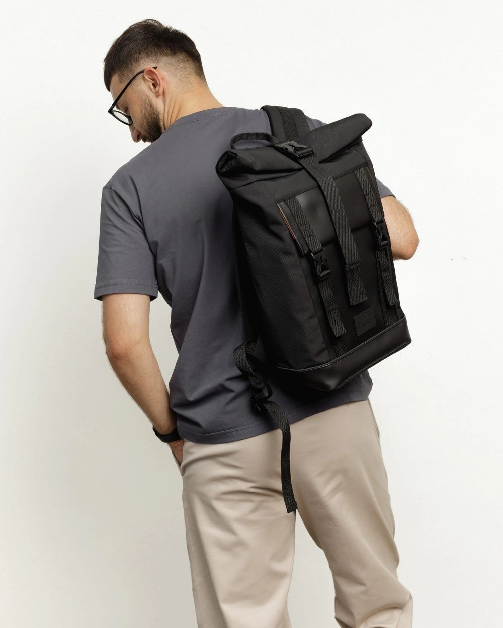 HARVEST - "AVIAROLLTOP" BLACK