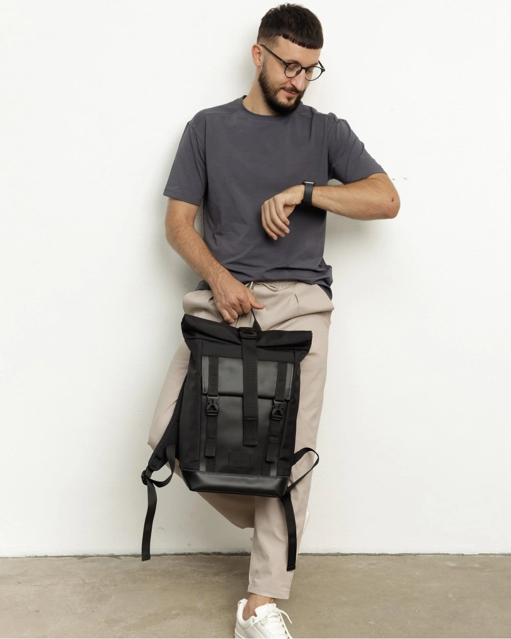 HARVEST - "AVIAROLLTOP" BLACK