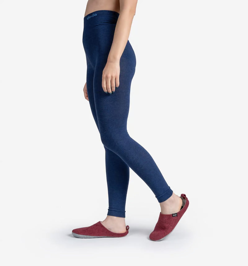 Dodo Socks – Legging en laine bleuet