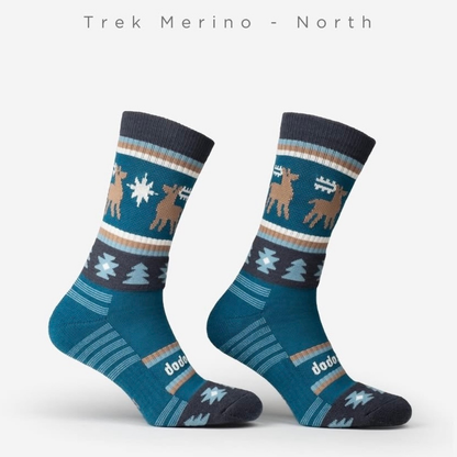 DODO SOCKS –  Trek Merino — North — Winter Socks