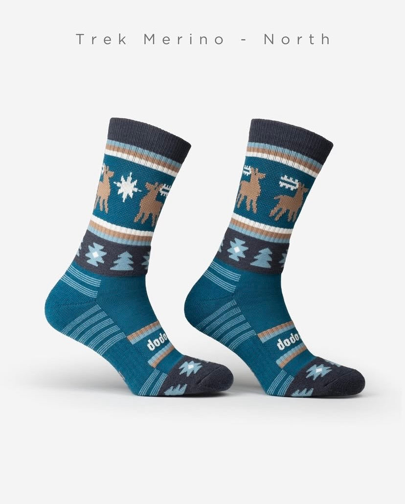 DODO SOCKS –  Trek Merino — North — Winter Socks