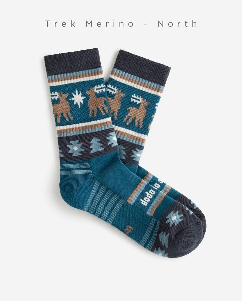 DODO SOCKS –  Trek Merino — North — Winter Socks