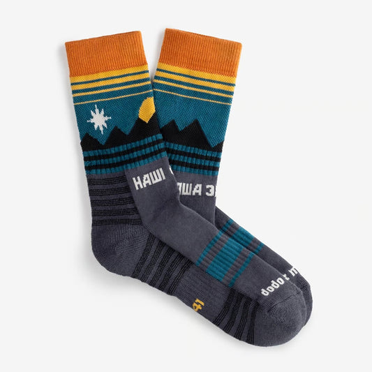 DODO SOCKS –  Trek Merino - Donetsk Sun — Winter Socks